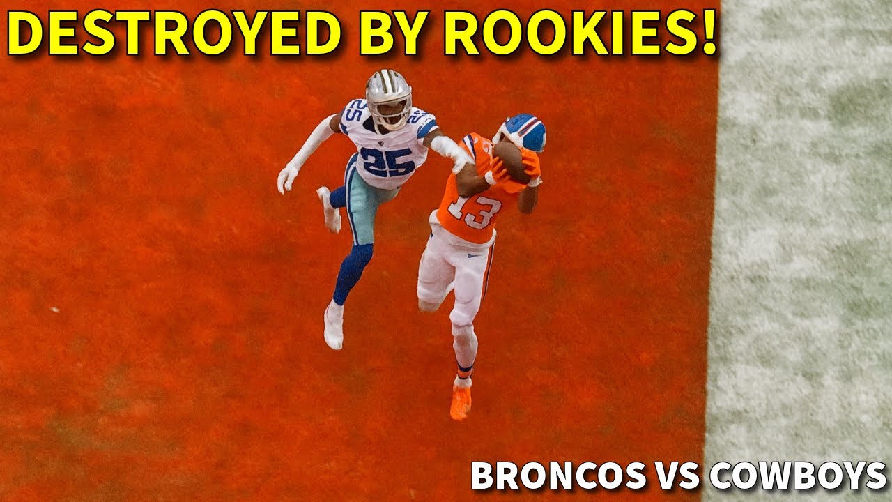 BRONCOS ROOKIES STUN DALLAS! | My Honest Cowboys vs Broncos Game Reaction