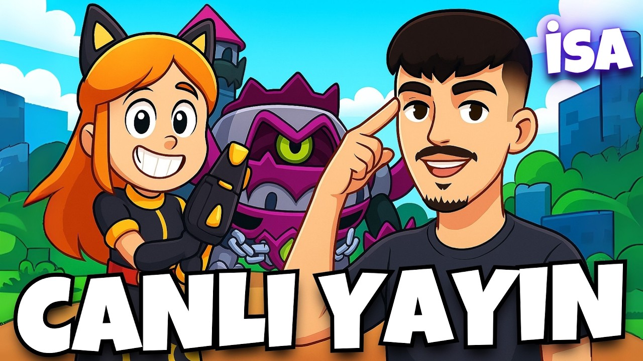 YAYINA GELEN HERKESİN PROFİLİNİ PUANLYORUM🎁BRAWL STARS  CANLI YAYIN #brawlstars #shorts