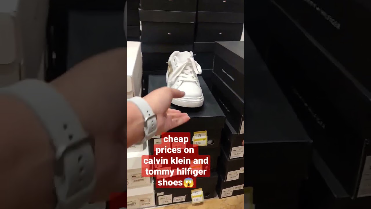 Tommy Hilfiger and Calvin Klein shoes - for as low as 154Qr only!