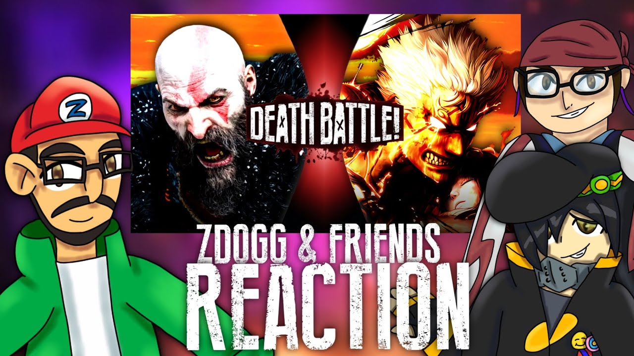 ZDogg and Friends React to Kratos vs Asura | DEATH BATTLE!