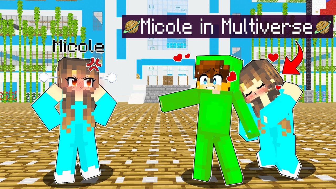 MICOLE Gets JELOUS From Another MICOLE in MULTIVERSE | Micole VS Micole KALDAG BATTLE!😂 | Minecraft