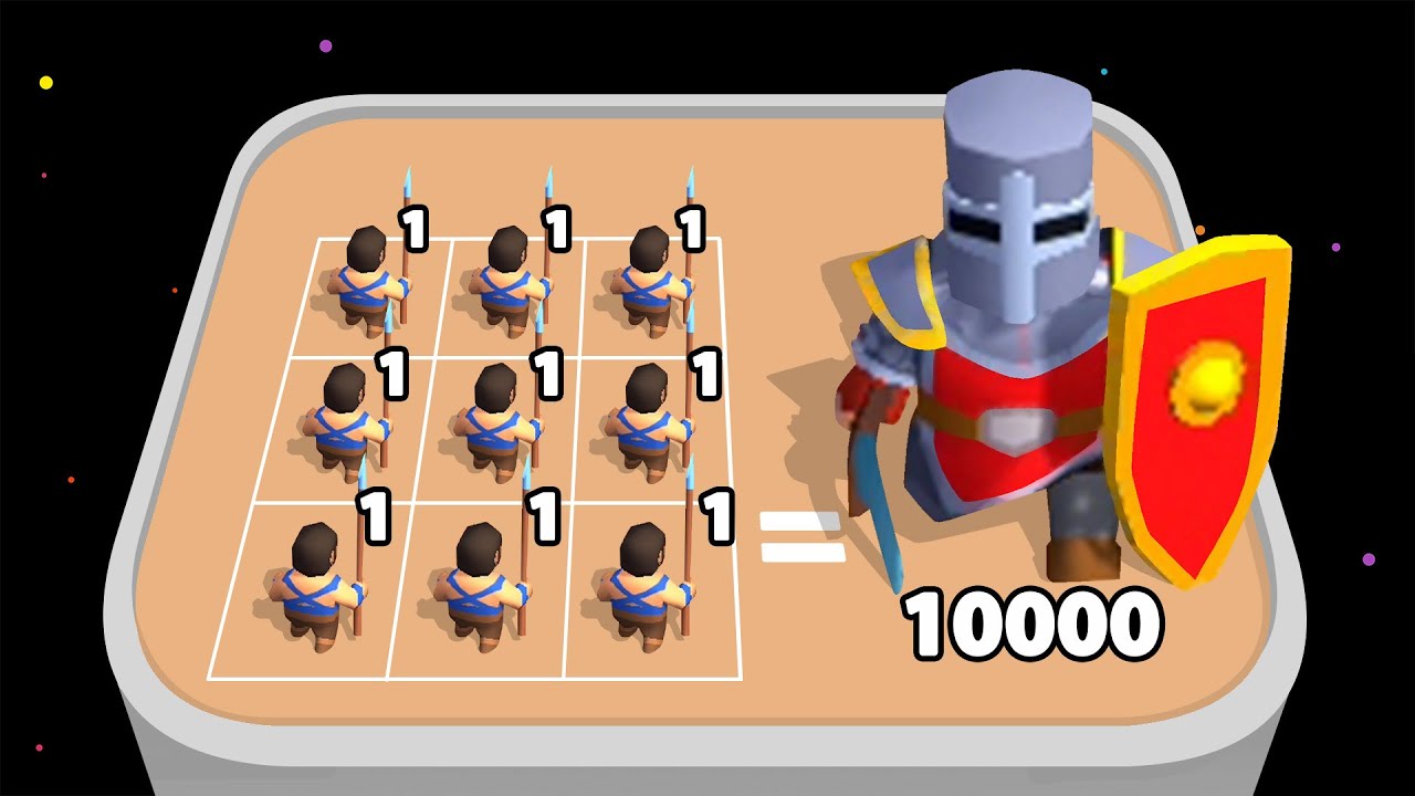 WARRIOR EVOLUTION - Android Gameplay Merge Battles