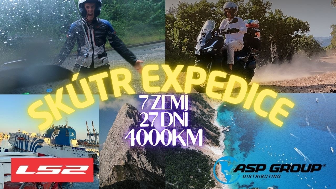 Skútrem za MOŘE! Linhai ADV 125