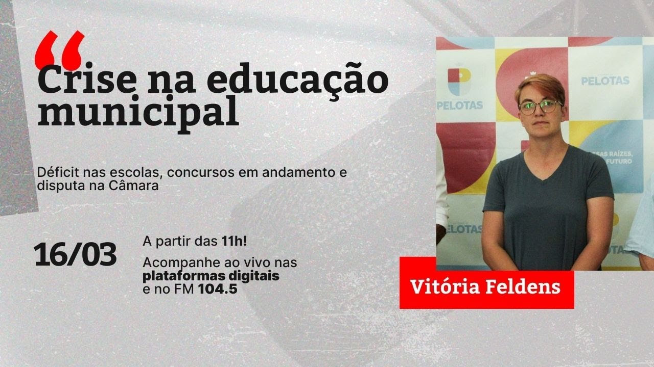 Contraponto - Crise na educação municipal