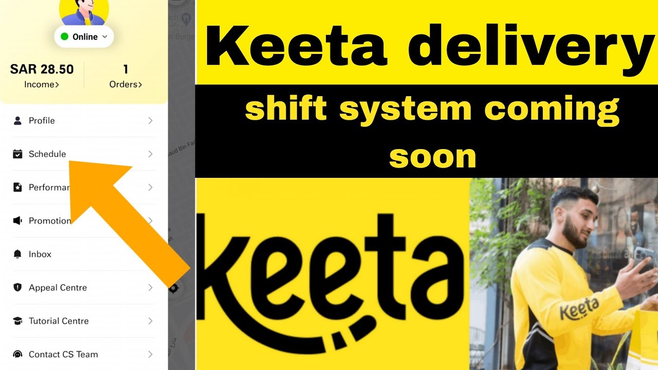 Доставка Keeta скоро появится система смен ksa Shift kaise book karni hai урду хинди