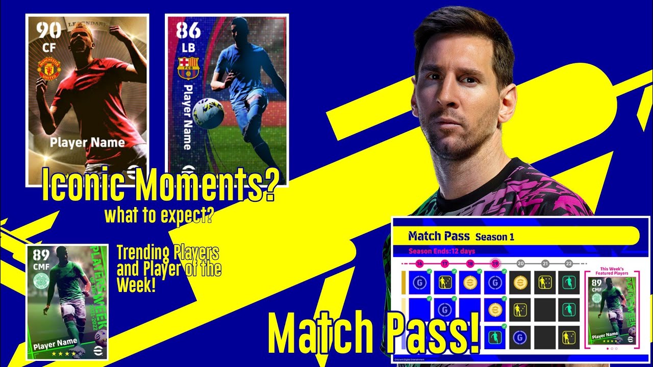 eFootball PES 2022 Mobile: Updates & Changes - Card Designs, Player Ratings, Match Pass and more!