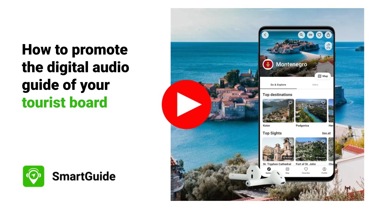 How to promote the digital audio guide of your country