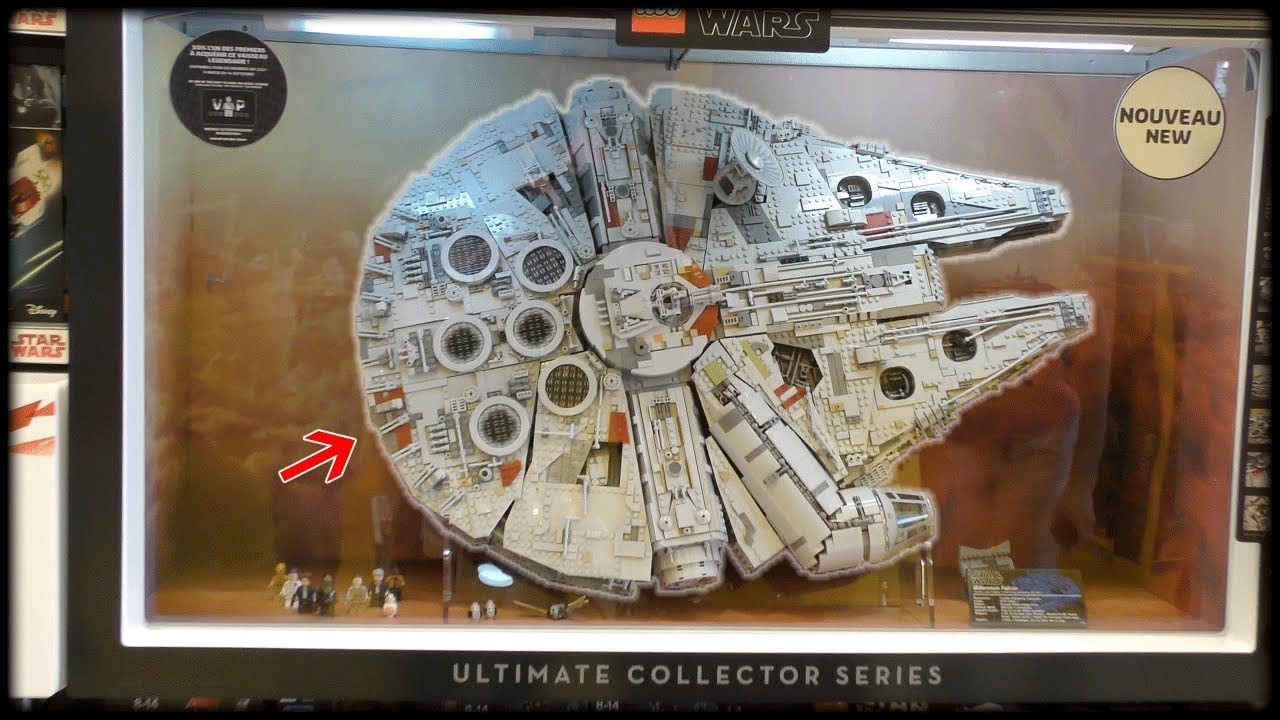 LEGO UCS Millennium Falcon On Display At The LEGO Store (DLRP)