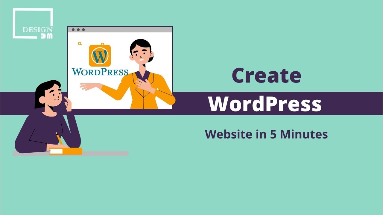 Create WordPress website in a 5 minutes