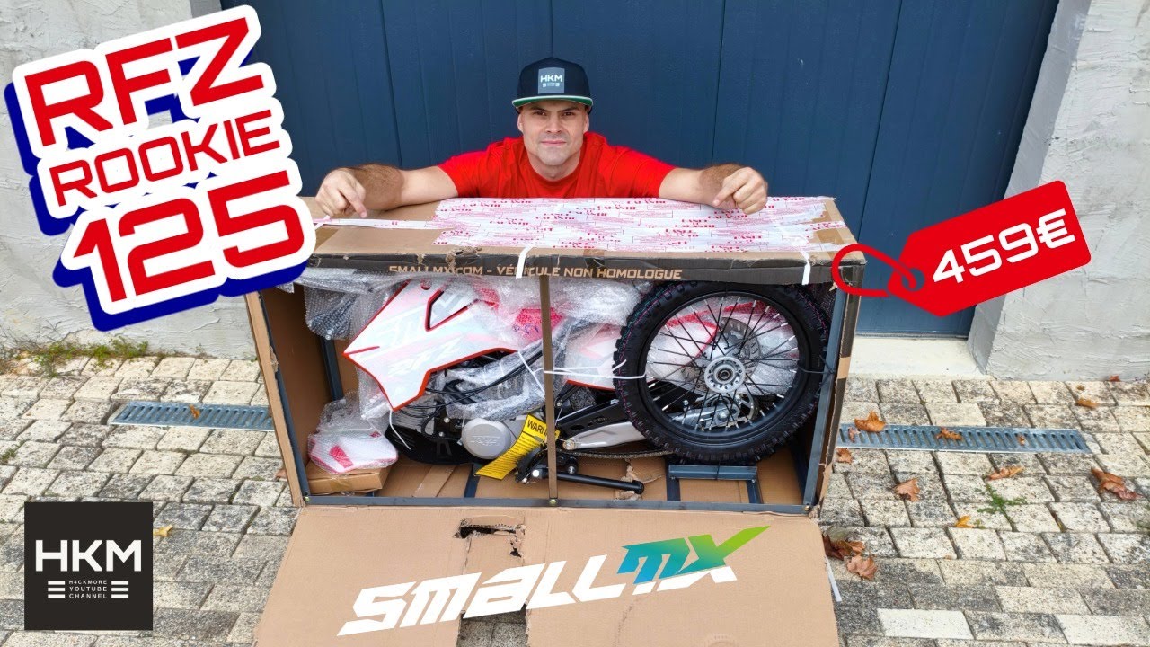 Une Pitbike / Dirtbike à 459€ ça vaut quoi ? : SMX RFZ Rookie 125