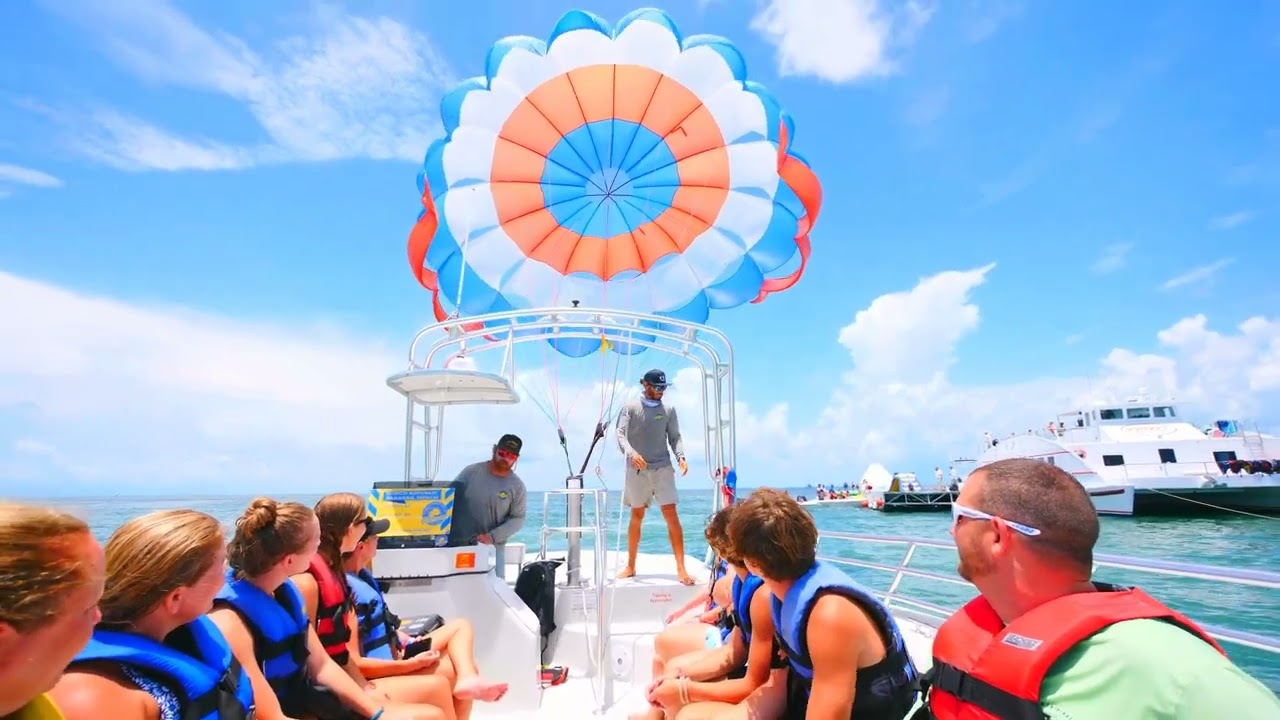 Ultimate Key West Parasailing Adventure with Sunset Watersports | Best Things to do in Key West!