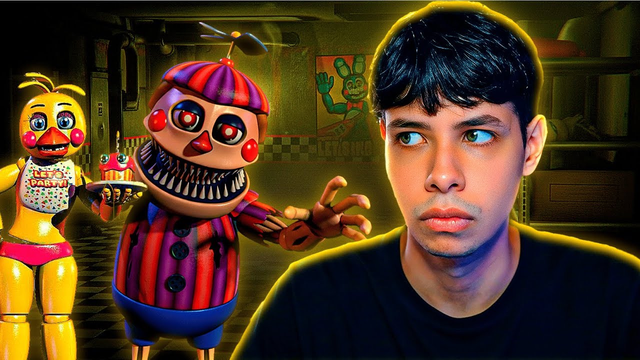 TENTANDO ESCAPAR DESSA SALA MACABRA! | FNAF GLITCHED ATTRACTION