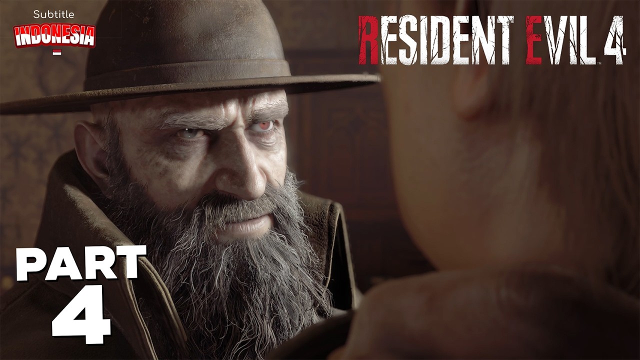 RESIDENT EVIL 4 REMAKE Subtitle Indonesia Gameplay Part 4 - Pemberian