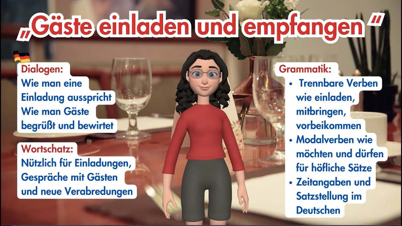 G&auml;ste einladen & empfangen &ndash; Deutsch im Alltag