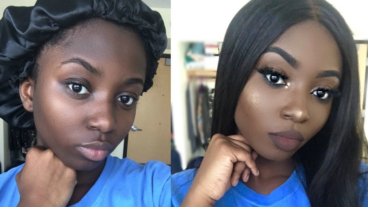 Bum 👎🏾 TO An Everyday Baddie 🔥: Makeup Tutorial | Young Africana