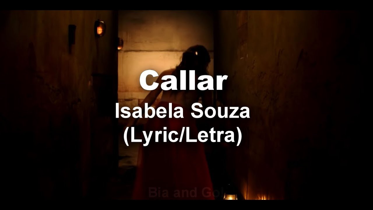 Callar - Isabela Souza (Lyric /Letra) | Aladdin