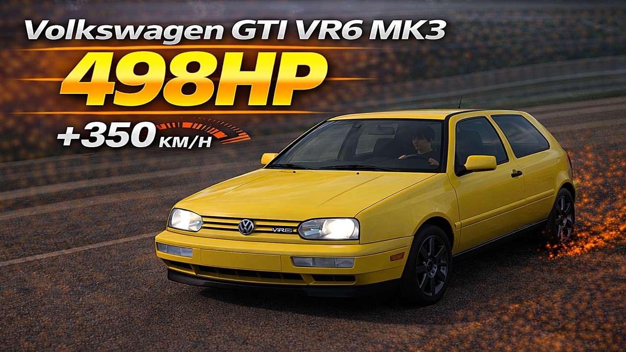 (4K) 537HP Volkswagen GTI VR6 MK3 1998 (+350 km/h) - Forza Horizon 5
