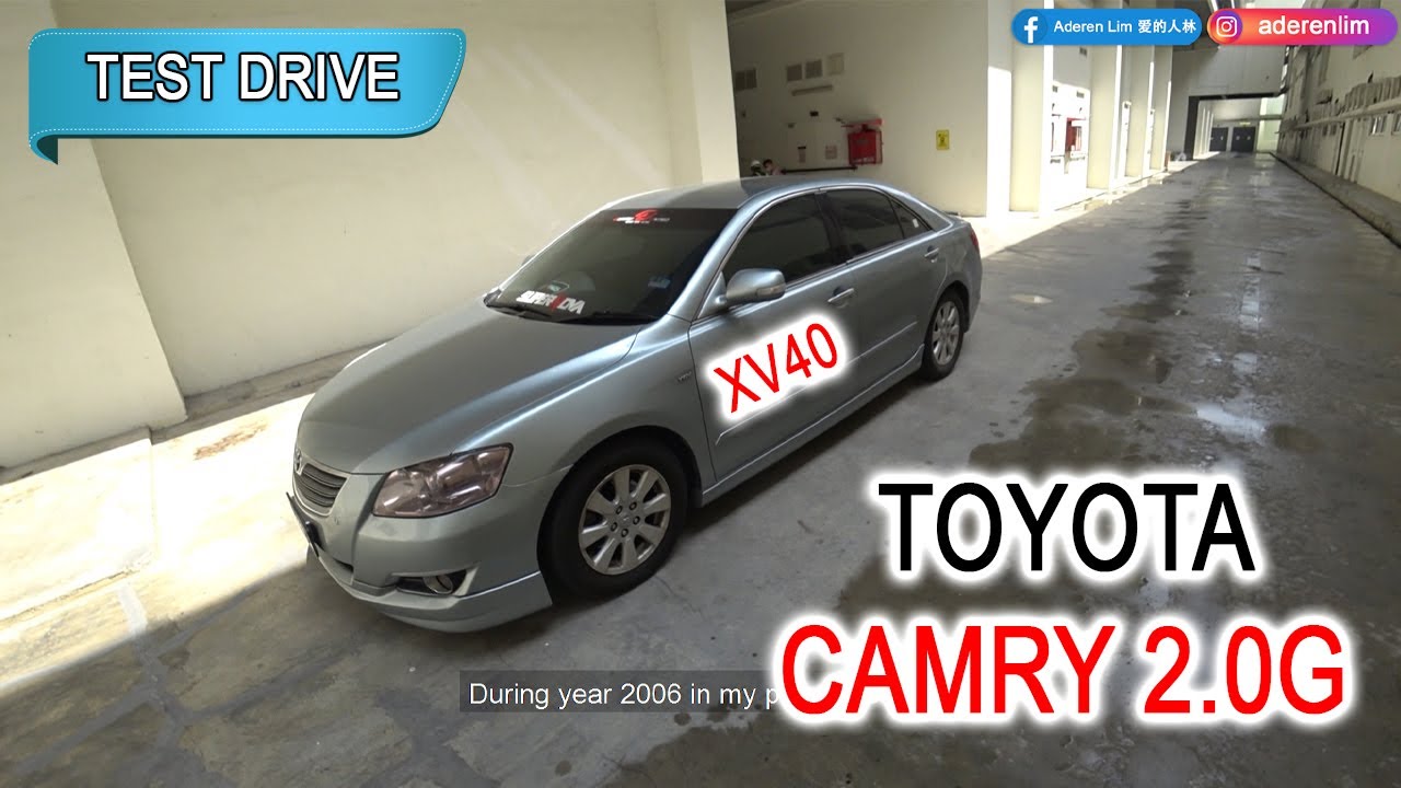 2008 Toyota Camry 2.0G XV40 | Malaysia #POV [Test Drive]