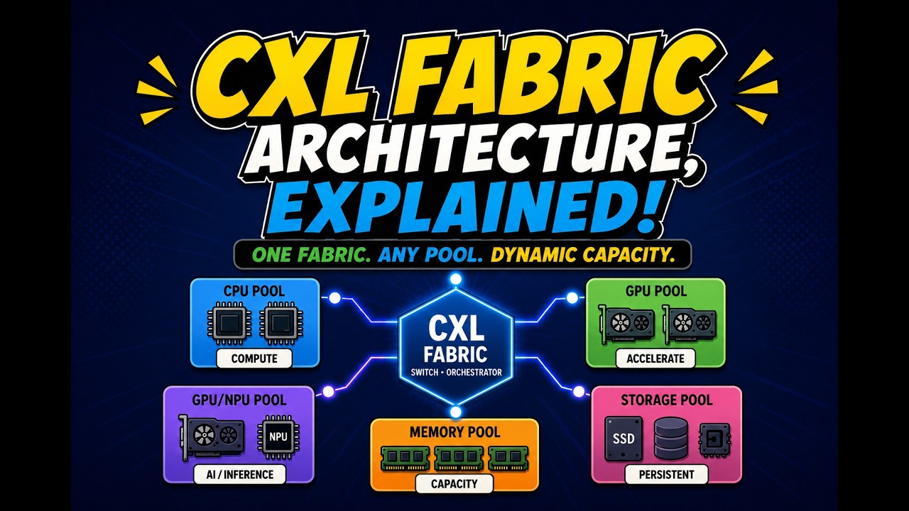 Архитектура фабрики CXL: объяснение (версия 2) &mdash; от дезагрегированной памяти к динамической ёмкости