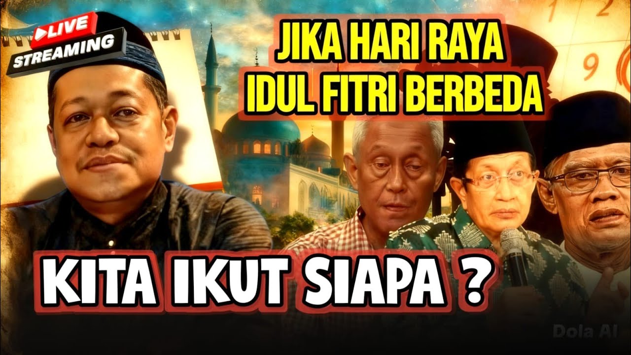 HARI RAYA 2 VERSI, PERMAINAN KEYAKINAN YANG BERTOLAK BELAKANG‼️