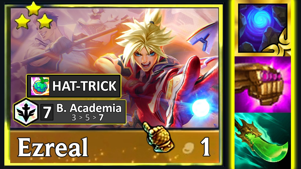 Prismatic FASHIONISTA EZREAL ⭐⭐⭐ ft. Hat-Trick + Radiant Blue Buff