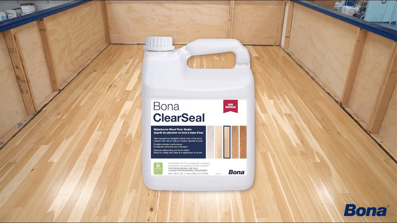 Bona® ClearSeal - T-Bar Application on Raw Wood