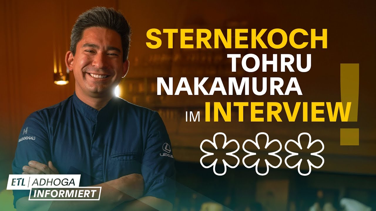 VON HEUTE AUF MORGEN: Plötzlich STERNEKOCH! (Tohru Nakamura im Interview)