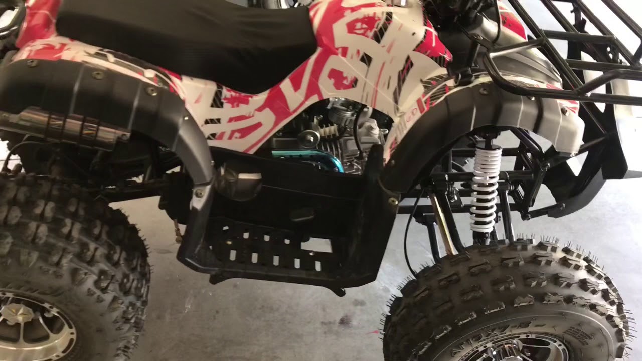 Como cambiar el aceite a una cuatrimoto 125CC