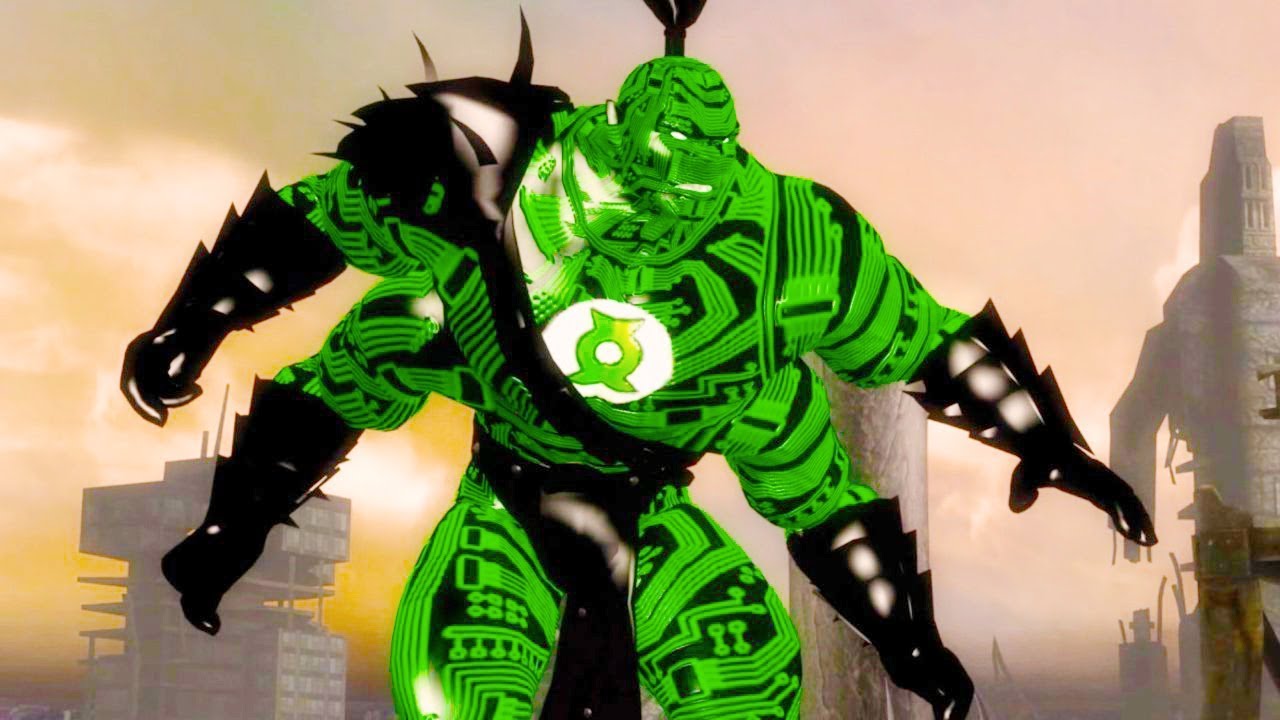 Mortal Kombat Komplete Edition - Cyber Green Lantern Goro PC Mod Arcade Ladder Gameplay