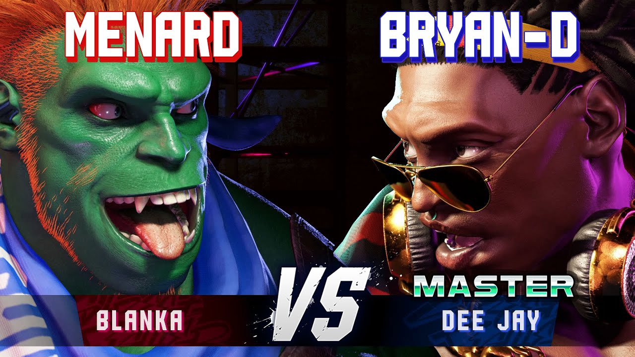 SF6 ▰ MENARD (Blanka) vs BRYAN-D (Dee Jay) ▰ High Level Gameplay