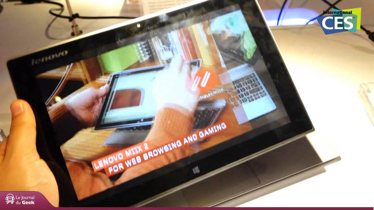 CES 2014 : Lenovo Miix 2