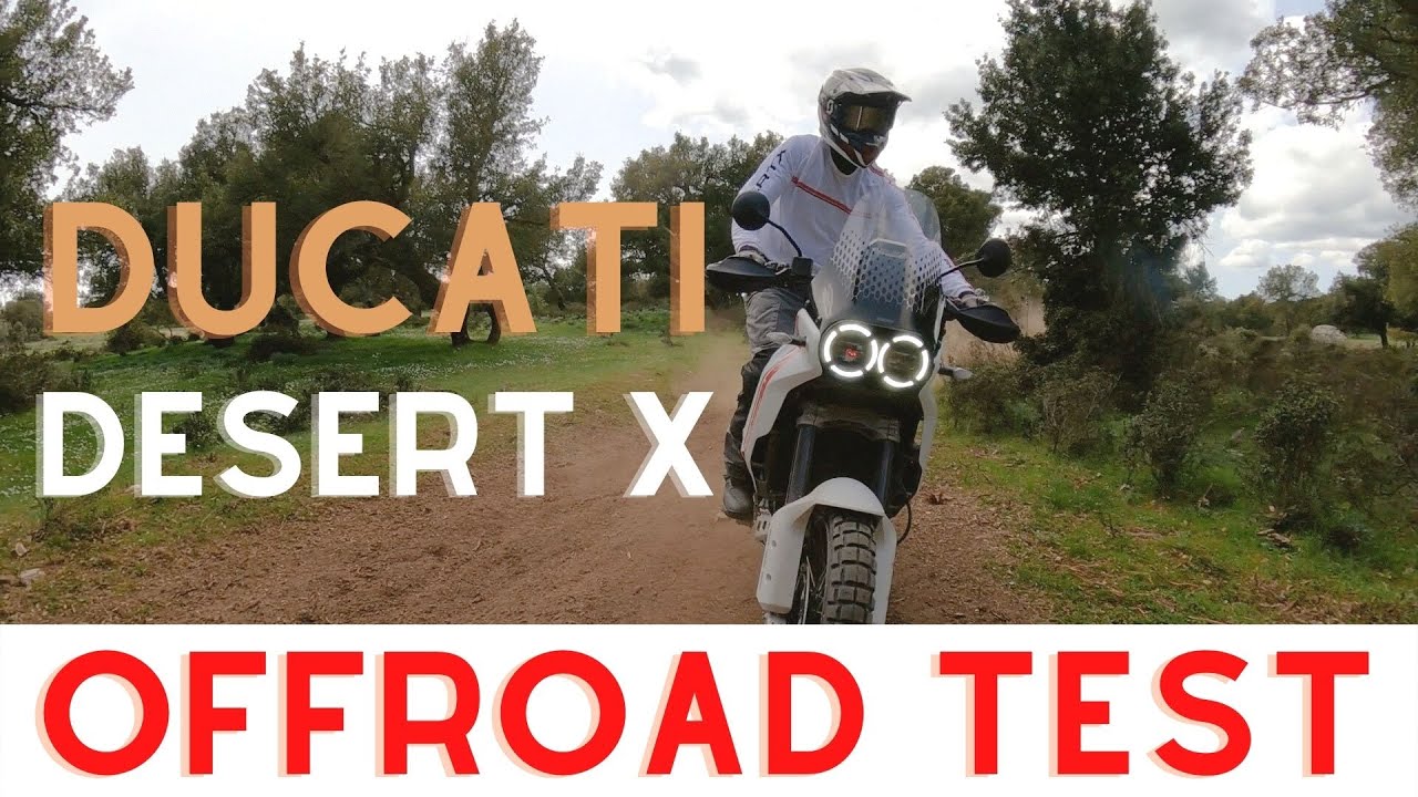 NEW DUCATI DESERT X - OFF ROAD TEST