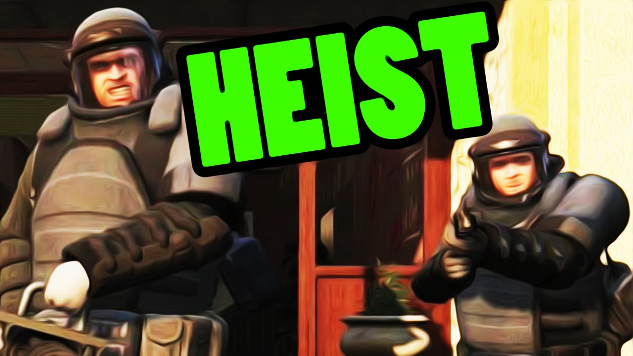 NAJJACI HEIST ! Grand Theft Auto V - The Paleto Score Heist