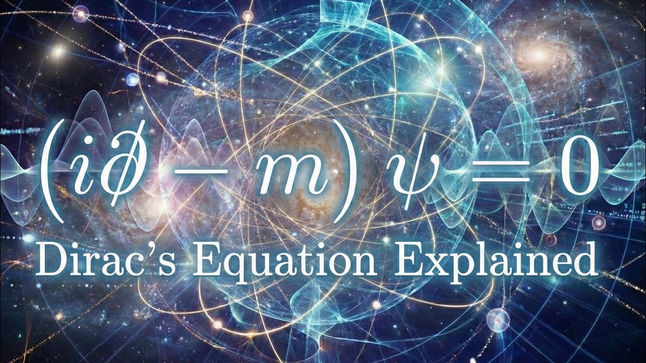 Dirac's Equation Explained