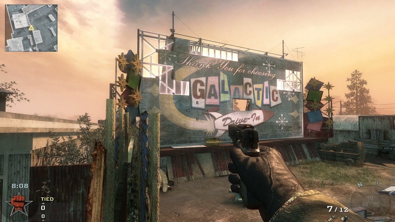 Call of duty Black ops 1|Multiplayer Map Showcase|Drive-In