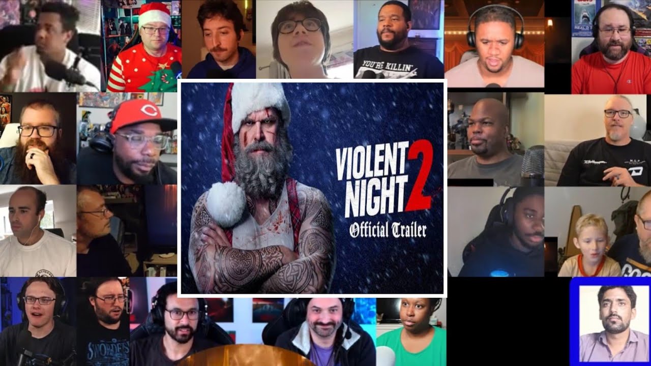 VIOLENT NIGHT2 OFFICIAL TRAILER reactionReaction MashupMashcine.Reacts 