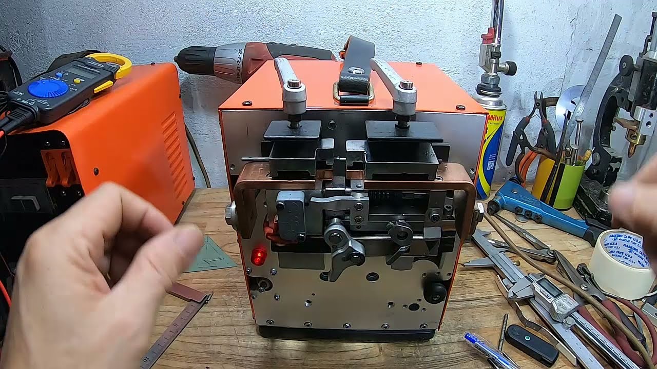 DIY saw blade welding machine (part 3)