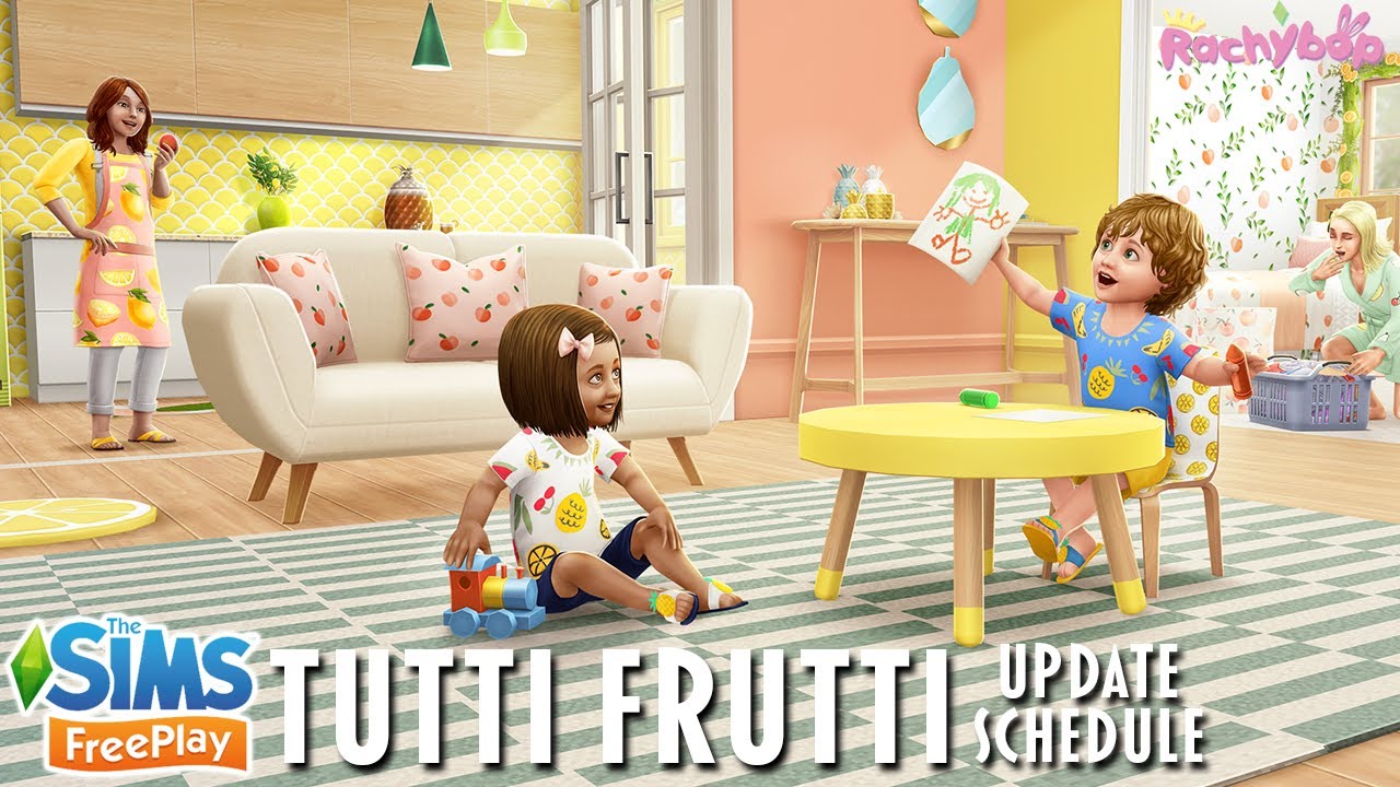 The Sims Freeplay Tutti Frutti update schedule [March 2022]