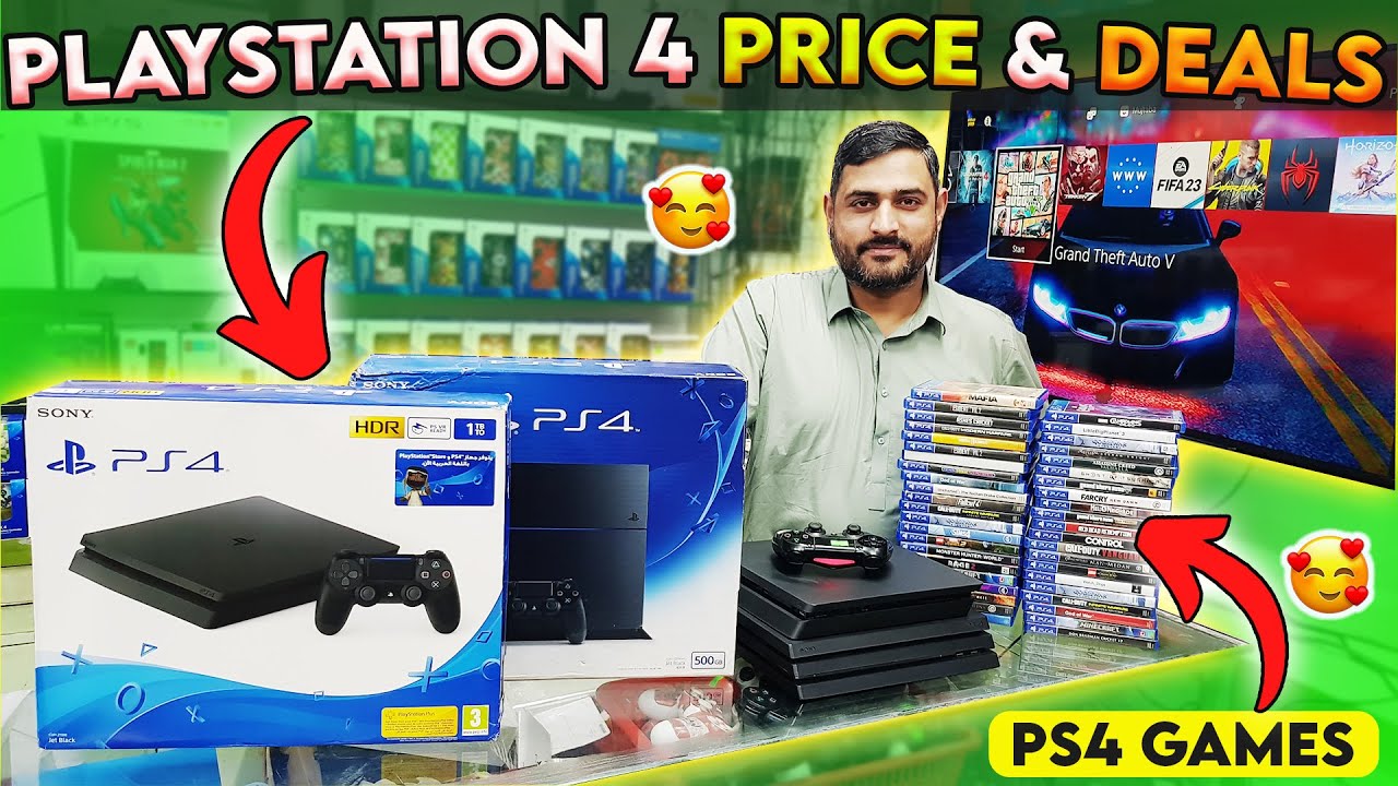 Playstation 4 Price in Pakistan 😎|| PS4 games prices 🔥|| Cheapest Gaming Console 😎|| ps4 price 2024