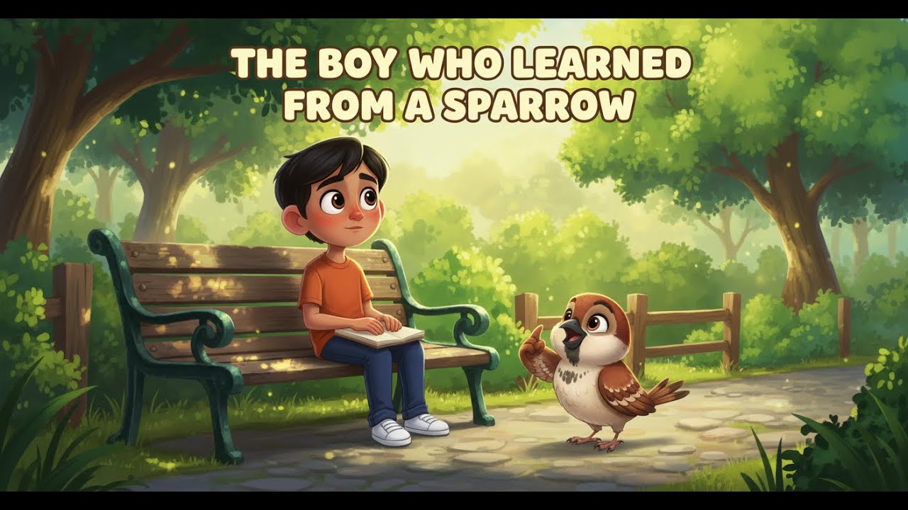 The Boy Who Learned from a Sparrow 🐦 | A Short Inspirational Story