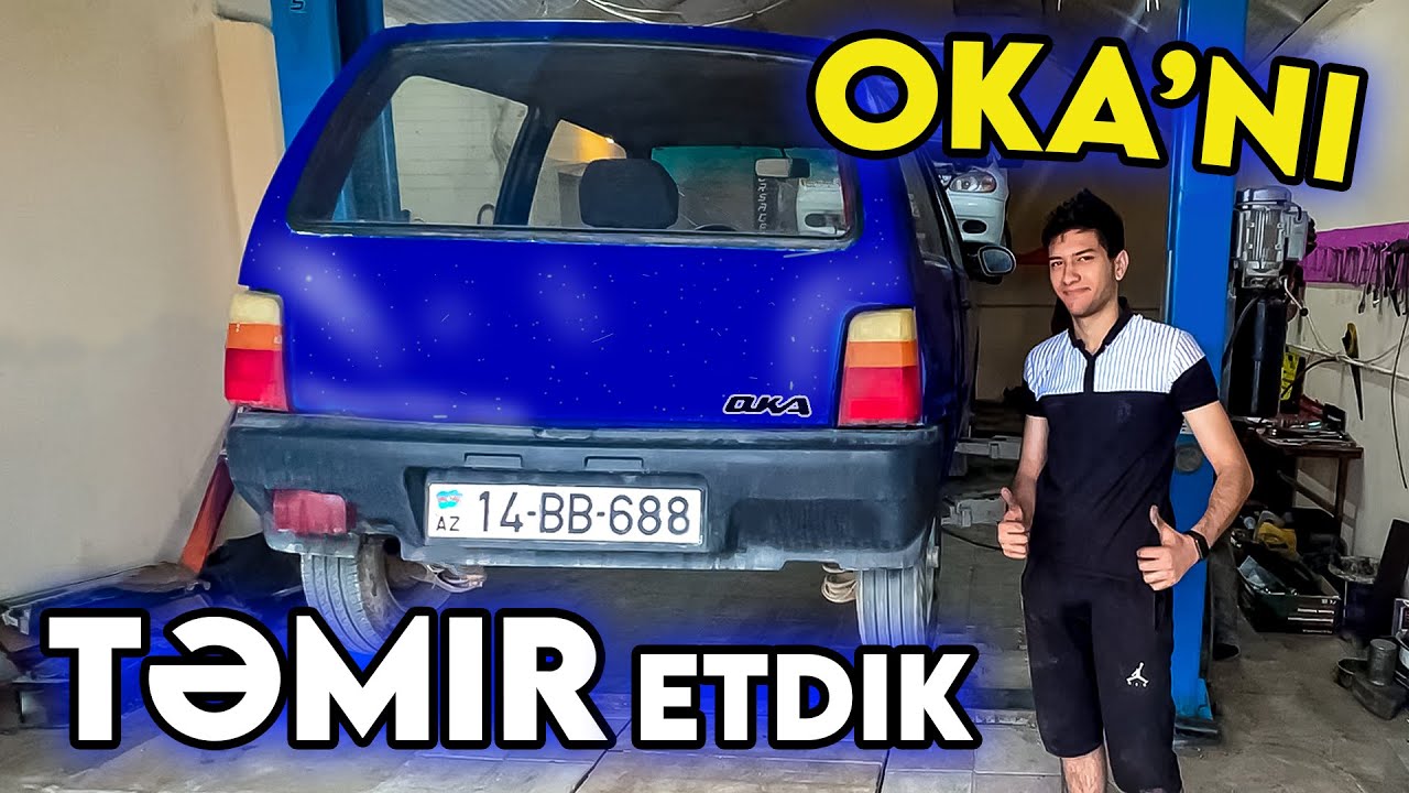 MAŞININ YAĞINI NƏCƏ DƏYİŞMƏK LAZIMDIR ? OKA Maşının Yağını Dəyişdik (LADA OKA)