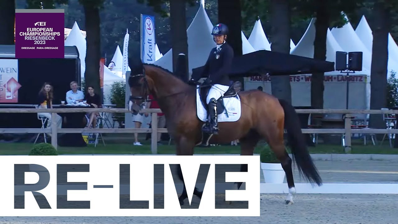 RE-LIVE | Freestyle Grade III - FEI Para Dressage European Championships 2023