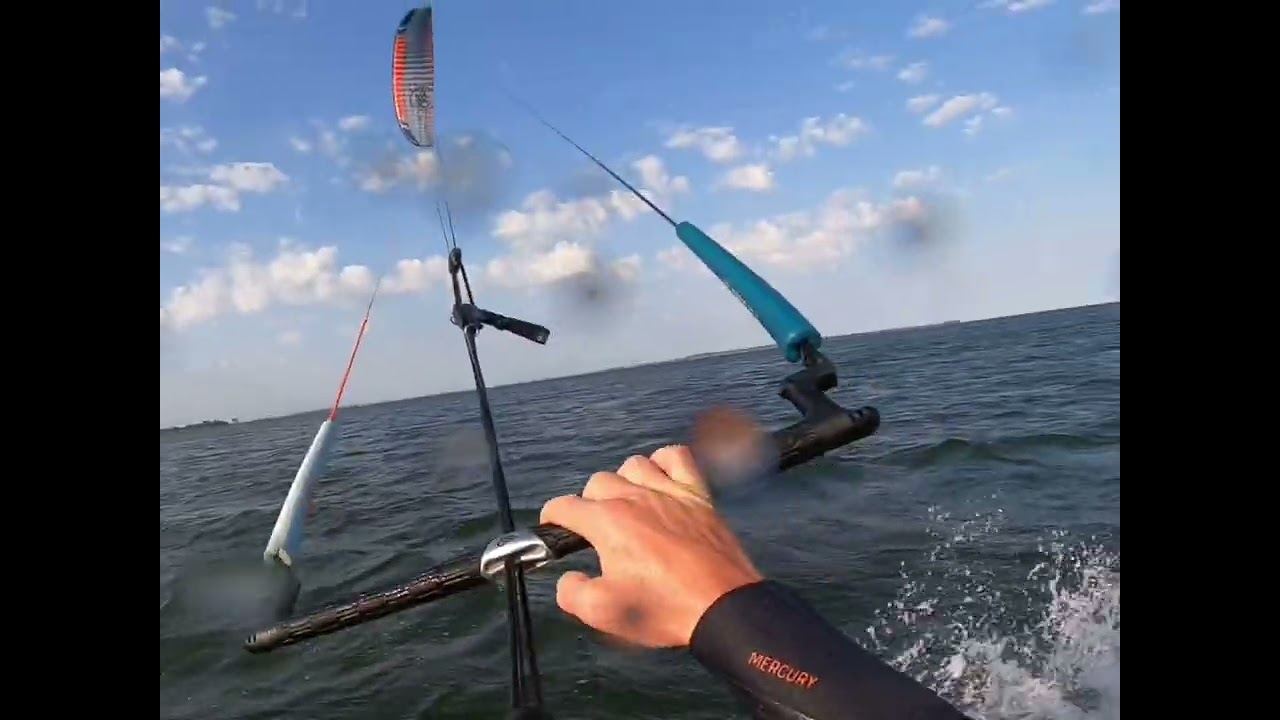 Kitesurfen R&uuml;gen, Kite u. Windsurfspot Ummaii Suhrendorf auf Ummanz Kiteboarding Vlog