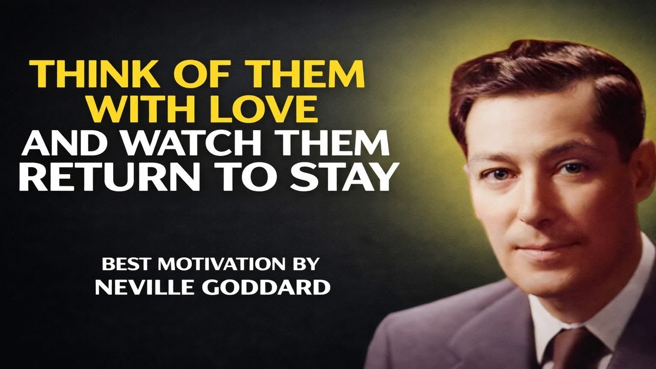 The Telepathy Of Love Will Bring The Person You Want And Make Them Stay With You | Neville Goddard