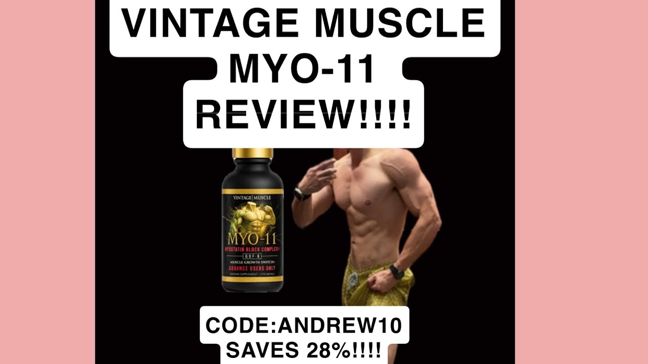 ОБЗОР ВИНТАЖНОГО MUSCLE MYO-11 И ИНФОРМАЦИЯ О ПРОДУКТЕ!!!! (КОД:ANDREW10 СКИДКА 28% ПРИ ОФОРМЛЕНИ...