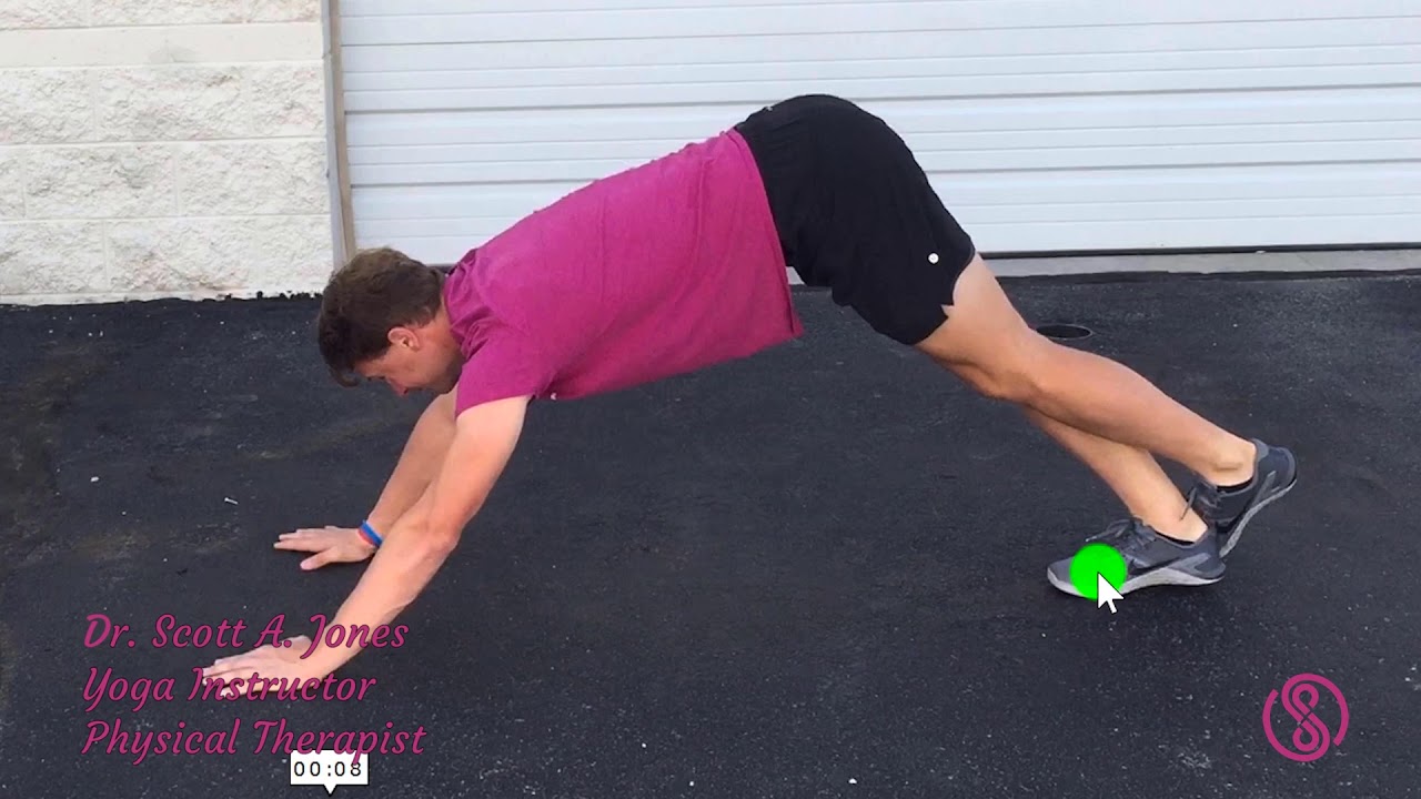 Ankle - Active Dorsiflexion Self Mobilization - Dr. Scott A. Jones