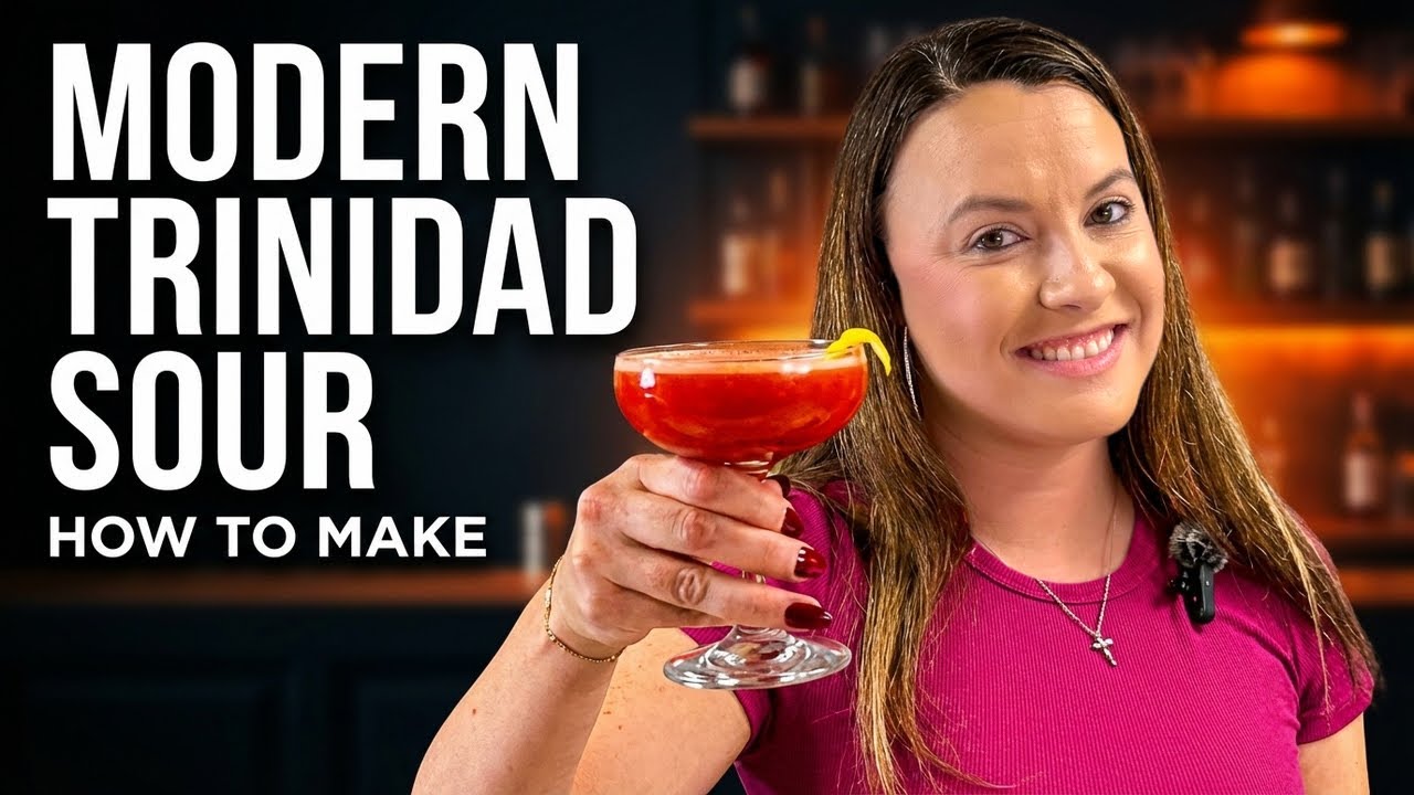 The MODERN Trinidad Sour Cocktail Recipe | HOW TO MAKE