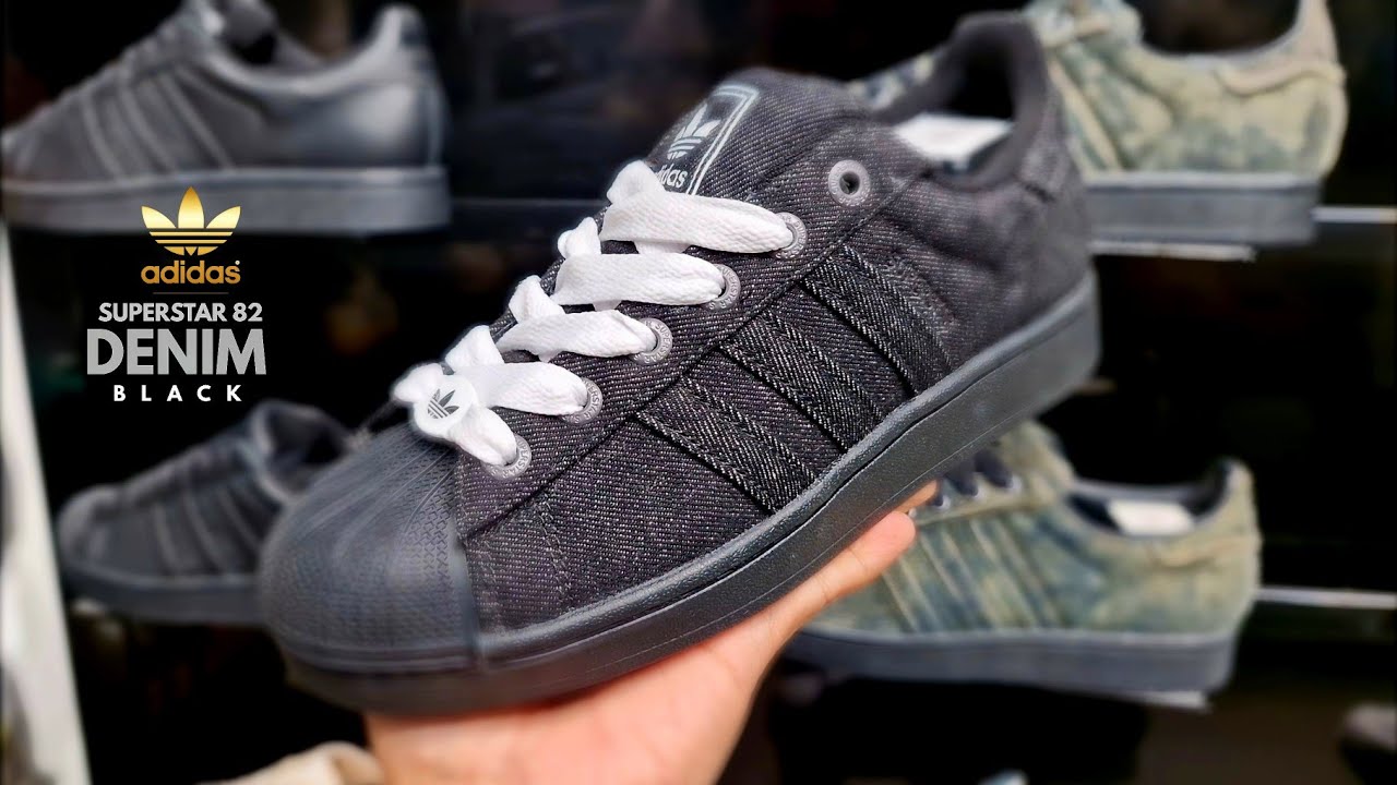 Adidas Superstar 82 Denim Black | In-Hand Look Before You Buy