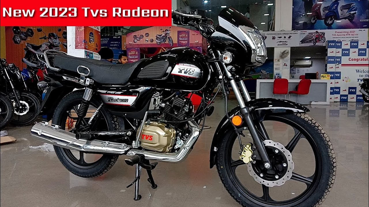 New 2023 Tvs Radeon 110 Bs6 On Road Price Mileage Features Review | Tvs Radeon 2023 model