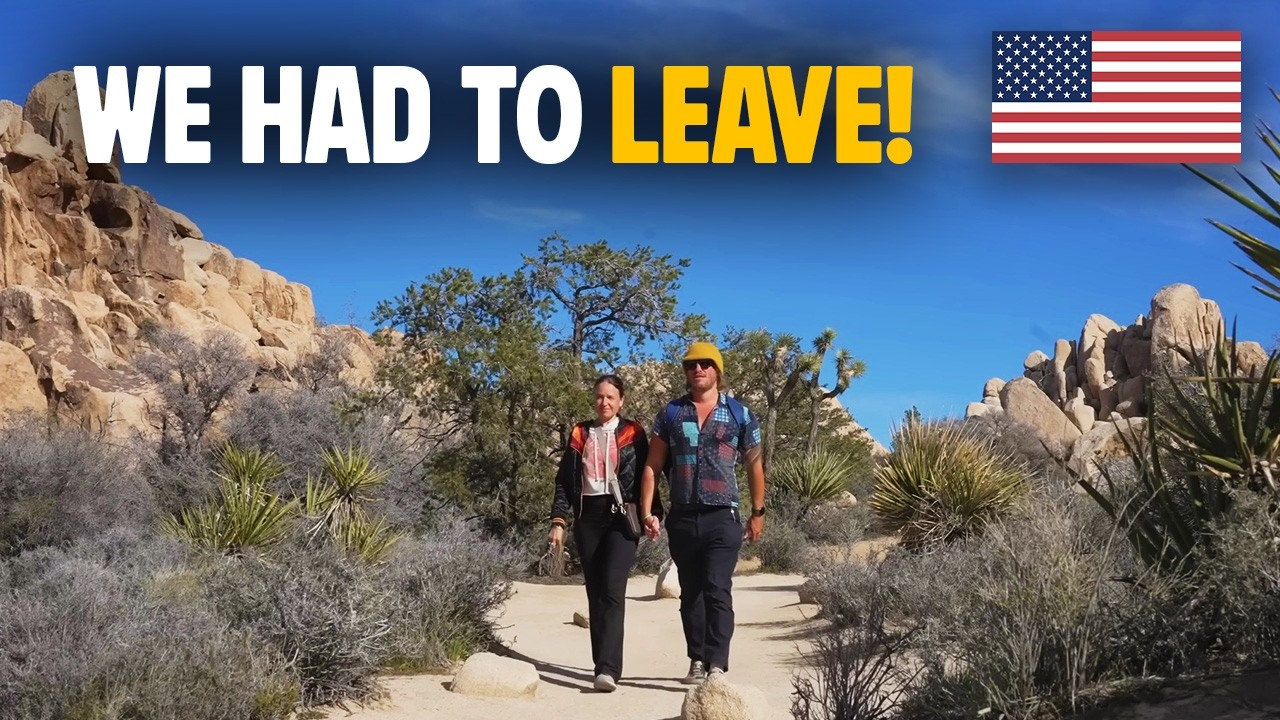 British Couple's First Impression of an American National Park